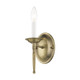 Williamsburgh One Light Wall Sconce (5121-01)