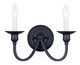 Livex Lighting - 5142-67 - Two Light Wall Sconce - Cranford - Hand Applied Olde Bronze