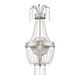 Livex Lighting - 51872-91 - One Light Wall Sconce - Valentina - Brushed Nickel Livex Lighting - 51872-91 - One Light Wall Sconce - Valentina - Brushed Nickel