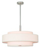 Livex Lighting - 52138-91 - Five Light Pendant - Meridian - Brushed Nickel