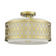 Vistaview Three Light Semi-Flush Mount (53432-33)
