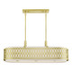 Vistaview Six Light Linear Chandelier (53437-33)