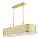 Vistaview Six Light Linear Chandelier (53437-33)