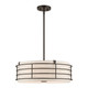 Livex Lighting - 55114-92 - Four Light Pendant Chandelier - Blanchard - English Bronze