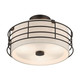 Blanchard Three Light Semi-Flush Mount (55118-92)