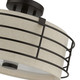 Blanchard Three Light Semi-Flush Mount (55118-92)