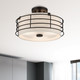 Blanchard Three Light Semi-Flush Mount (55118-92)