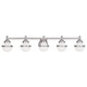 Livex Lighting - 5715-91 - Five Light Bath Vanity - Oldwick - Brushed Nickel
