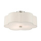Solstice Three Light Semi Flush Mount (58064-91)