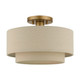 Bellingham One Light Semi-Flush Mount (58896-48)