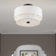 Fontana Three Light Semi-Flush Mount (60026-07)