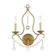 Chesterfield Two Light Wall Sconce (6422-48)