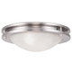Livex Lighting - 7057-91 - Two Light Ceiling Mount - Ariel - Brushed Nickel