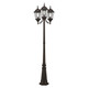 Hamilton Three Light Outdoor Post Mount (7553-07)