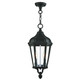 Livex Lighting - 76189-14 - Two Light Outdoor Pendant - Morgan - Textured Black w/ Antique Silver Cluster
