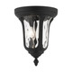 Livex Lighting - 7861-14 - Two Light Outdoor Ceiling Mount - Oxford - Textured Black