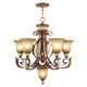 Villa Verona Six Light Chandelier (8555-63)
