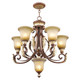Villa Verona Six Light Chandelier (8555-63)