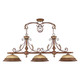 Villa Verona Three Light Island Pendant (8584-63)