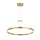 Matteo Lighting - C30824BG - LED Chandelier - O'HARA - Brushed Gold