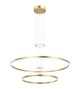 Matteo Lighting - C30864BG - LED Chandelier - O'HARA - Brushed Gold