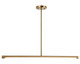 Matteo Lighting - C31433AG - LED Pendant - NOVELLE - Aged Gold Brass