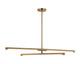 Matteo Lighting - C31454AG - LED Pendant - Novelle - Aged Gold Brass