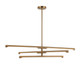 Matteo Lighting - C31490AG - LED Pendant - Novelle - Aged Gold Brass