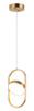 Matteo Lighting - C32301AG - LED Pendant - KENNEDY - Aged Gold Brass