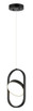 Matteo Lighting - C32301BK - LED Pendant - Kennedy - Black