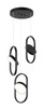 Matteo Lighting - C32303BK - LED Pendant - Kennedy - Black