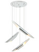 Matteo Lighting - C32416CH - Six Light Chandelier - Stylus - Chrome