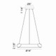 MAVERICK LED Pendant (C32716MB)