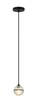 Matteo Lighting - C33101MB - One Light Pendant - MISTY - Matte Black