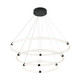 Matteo Lighting - C34896MB - LED Pendant - Inkara - Matte Black