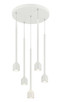Matteo Lighting - C35405WH - Five Light Chandelier - LUMENAGIO - White