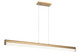 Matteo Lighting - C36542AG - LED Pendant - JUNCTION - Aged Gold Brass