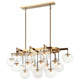 Matteo Lighting - C38119AG - LED Pendant - BULBUS - Aged Gold Brass