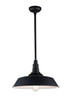 Matteo Lighting - C58305DG - One Light Pendant - Scacchi - Dark Grey