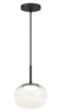 Matteo Lighting - C60501MBWH - LED Pendant - Jayce - Matte Black