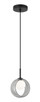 Matteo Lighting - C60601BKSM - LED Pendant - DELCIA - Black