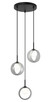 Delcia LED Pendant (C60603BKSM)
