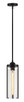 Matteo Lighting - C62201BK - One Light Pendant - Bayou - Black