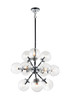 Matteo Lighting - C62812CHCL - 12 Light Chandelier - Soleil - Chrome