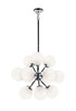 Matteo Lighting - C62812CHOP - 12 Light Chandelier - Soleil - Chrome