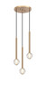 WINDCHIMER Three Light Pendant (C68903AG)