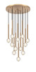 WINDCHIMER 12 Light Chandelier (C68912AG)