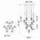 WINDCHIMER 12 Light Chandelier (C68912AG)