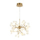 Matteo Lighting - C69824GL - LED Pendant - HYDRAGEA BLOOM - Gold