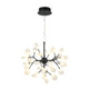 Matteo Lighting - C69824MB - LED Pendant - HYDRAGEA BLOOM - Matte Black